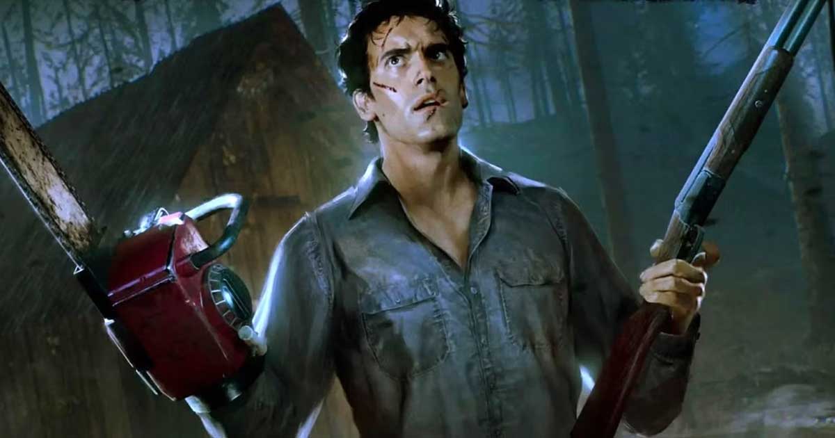 Bruce Campbell in Evil Dead 2