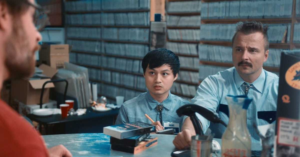 Hawn Tran and Jeremy King in Scare Package